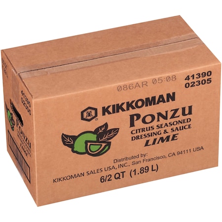 Kikkoman Ponzu Lime 2 qt., PK6 PK6 02305